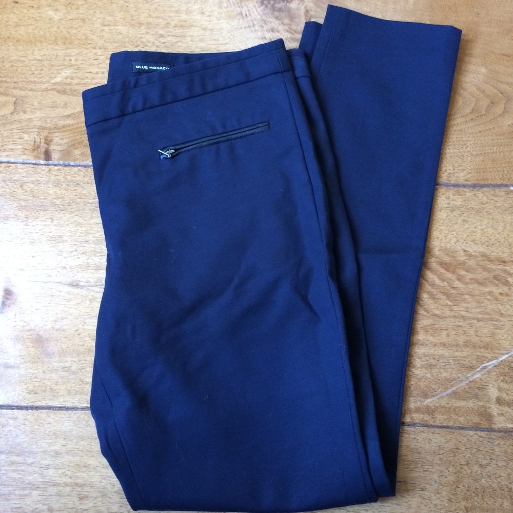Club Monaco Black Dress Pants Sz 12